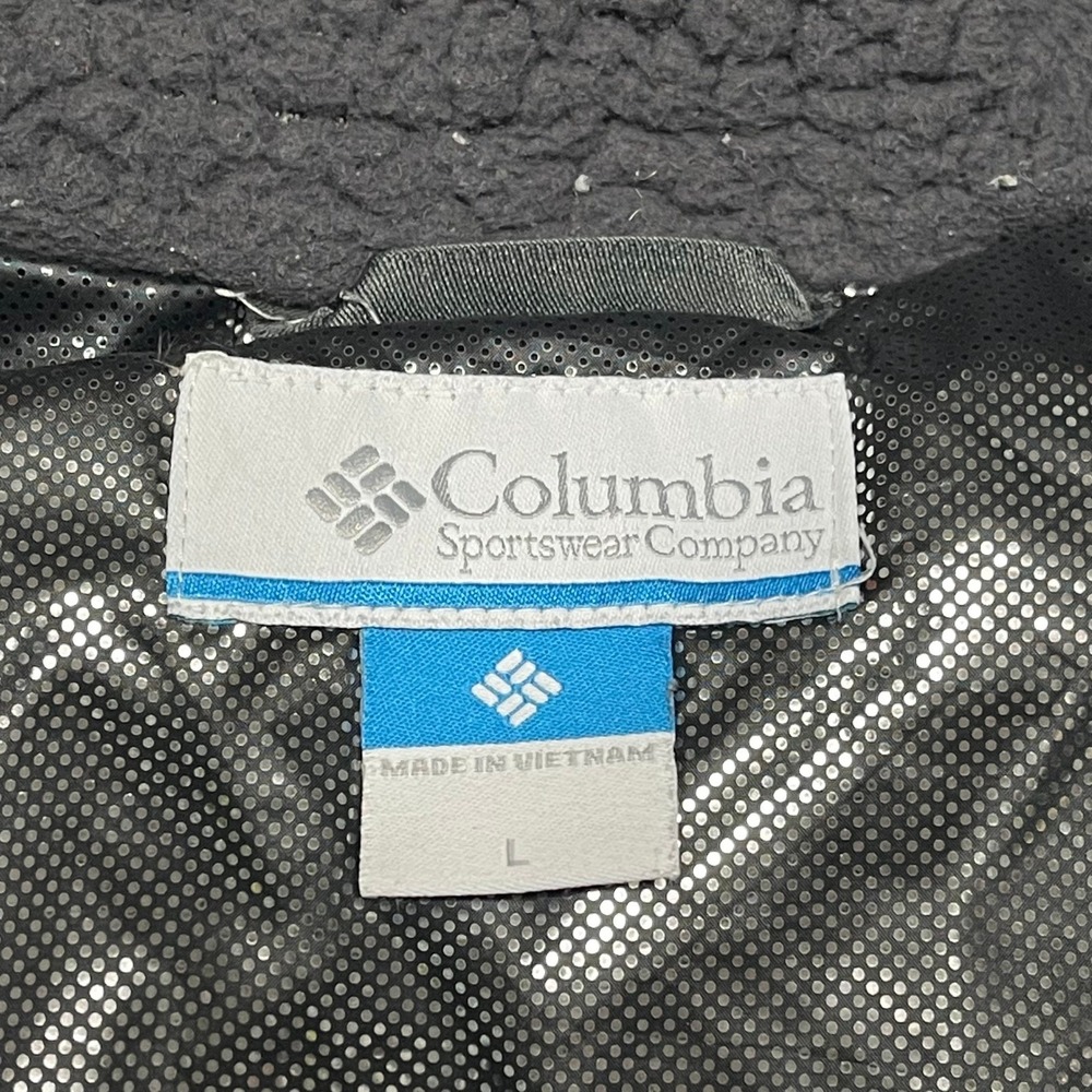 Columbia Jacket Youth Large Grey Camo Parka Barlow Pass 600 Down Fill Omni-Heat - Picture 5 of 12